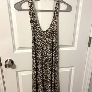 American eagle Halter cheetah dress
